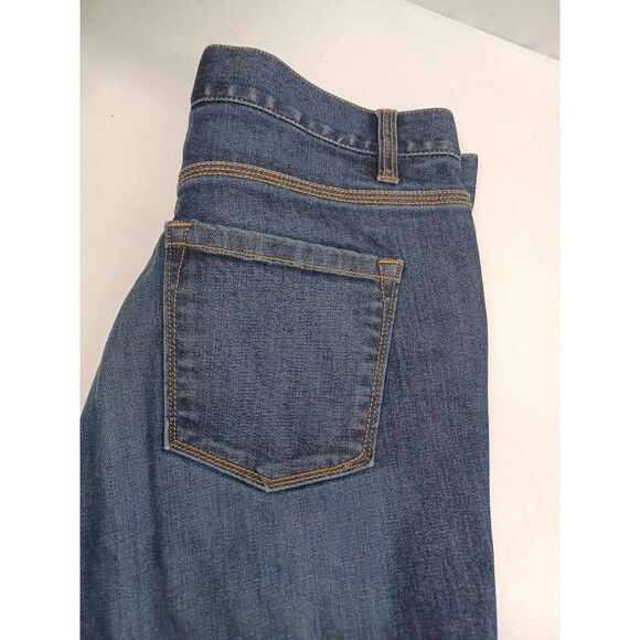 Ann Taylor Modern Dark Wash Denim Ankle Stretch 5-Pocket Blue Jeans Womens US 6 - Picture 5 of 7